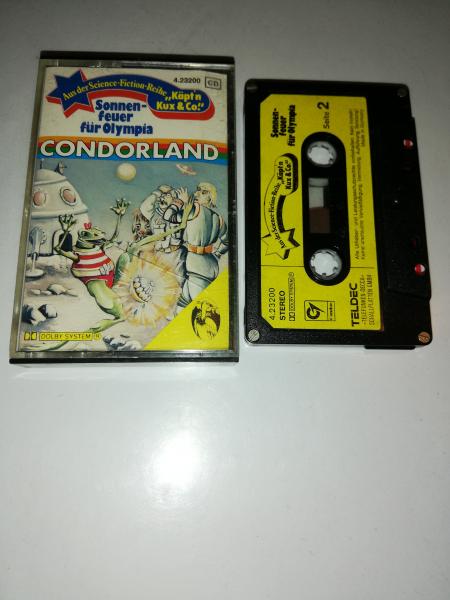 Käpt`n Kux & Co. Sonnenfeuer für Olympia 4-fach Silber geschraubt Schwarz mit Gelben Aufkleber 4.23200 CD Condorland