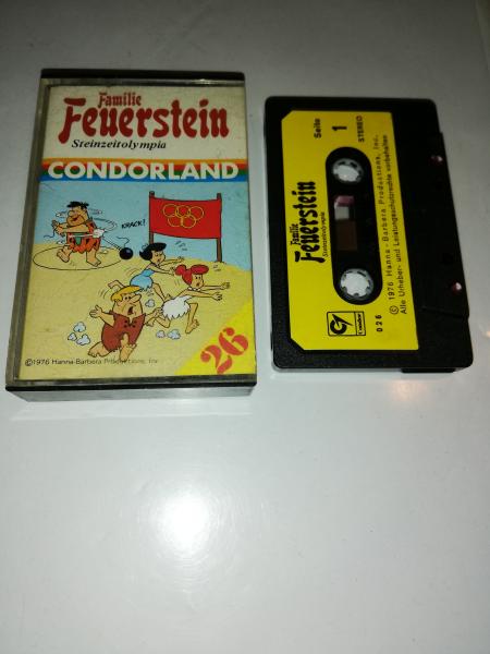 Familie Feuerstein Schwarz mit Gelben Aufkleber 26 Condorland