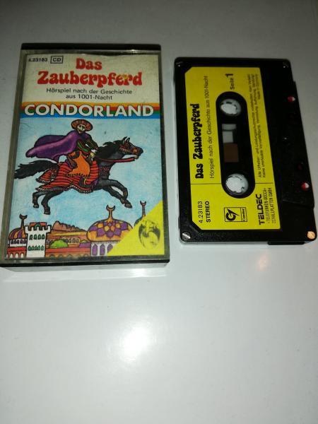 Das Zauberpferd 4-fach Silber geschraubt Schwarz mit Gelben Aufkleber 4.23183 CD Condorland