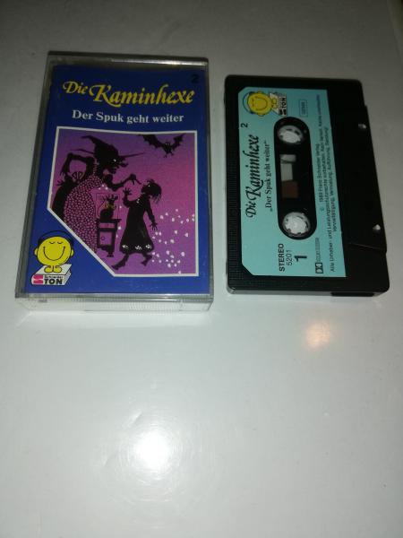 Die Kaminhexe Folge 2 Der Spuk geht weiter Schwarz mit Blauen Aufkleber 5201 Schneiderton