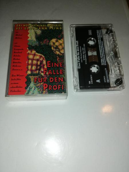 WDR-Kriminal Hörspiel Eine Falle für den Profi Transparent 3-442-01967-2 Goldmann Primo