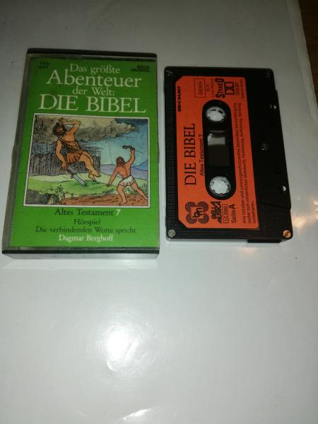 Das größte Abenteuer der Welt 7: Die Bibel 5-fach Silber geschraubt Schwarz mit Orangen Aufkleber 64.807