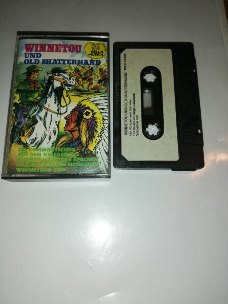 Winnetou und Old Shatterhand Schwarz mit Weißen Aufkleber 14.861 Bella Musica