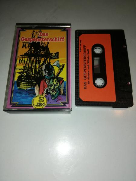 Das Gespensterschiff Schwarz mit Orangen Aufkleber 14.845 Bella Musica