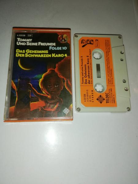 Tommy und seine Freunde Folge 10 4-fach Silber geschraubt Grau mit Orangen Aufkleber 4.22538 CD Telefunken