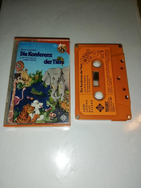 Die Konferenz der Tiere 5-fach Silber geschraubt Orange mit Orangen Aufkleber 4.22329 CF Telefunken