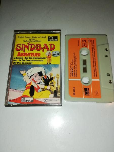 Sindbad Abenteuer Folge 1 Grau mit Orangen Aufkleber 68595.8 Fontana Club-Sonderauflage