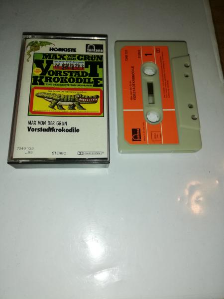 Vorstadtkrokodile Grau mit Orangen Aufkleber 7240133 Fontana