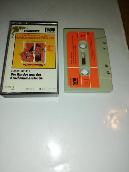 Die Kinder aus der Krachmacherstraße Grau mit Orangen Aufkleber 7172214 Fontana