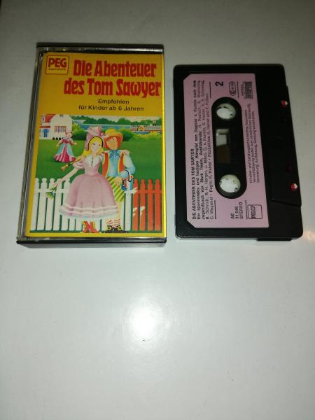 Die Abenteuer des Tom Sawyer Schwarz mit Lila Aufkleber AE 31.046 PEG
