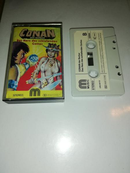 Conan der Barbar Das Herz des schlafenden Gottes Grau mit Weißen Aufkleber CRS 60172 Delta