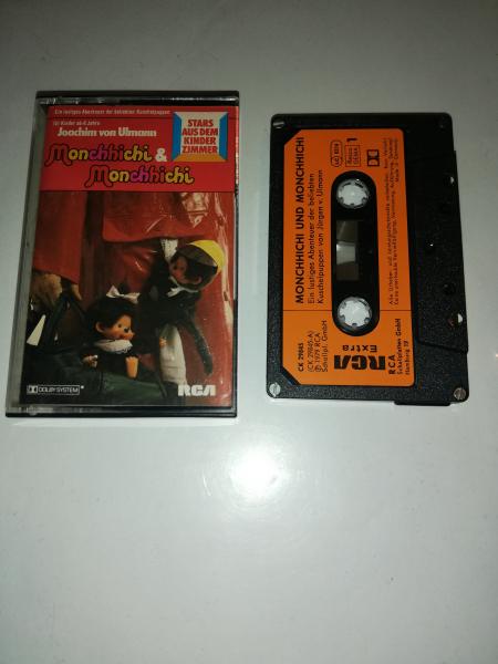 Monchhichi & Monchhichi 4-fach Silber geschraubt Schwarz mit Orangen Aufkleber CK 29845 RCA