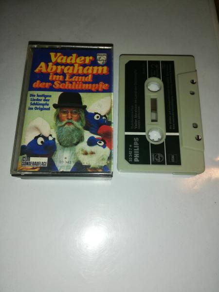 Vader Abraham im Land der Schlümpfe Grau mit Schwarzen Aufkleber 33342.7 Philips Club Sonderauflage