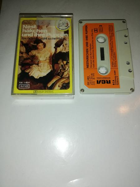 Nesthäkchen und ihre Puppen 4-fach Silber geschraubt Grau mit Orangen Aufkleber PJK1-4814 24.21479 RCA