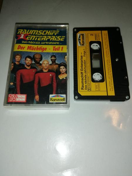 Raumschiff Enterprise Folge 1 5-fach Silber geschraubt Das nächste Jahrhundert Schwarz mit Gelben Aufkleber 841539-4 Karussell