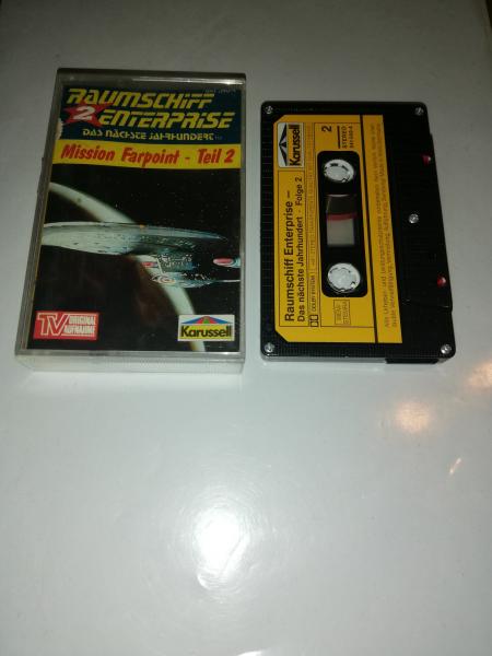 Raumschiff Enterprise Folge 2 Mission Farpoint-Teil 2 5-fach Silber geschraubt Schwarz mit Gelben Aufkleber 841540-4 Karussell