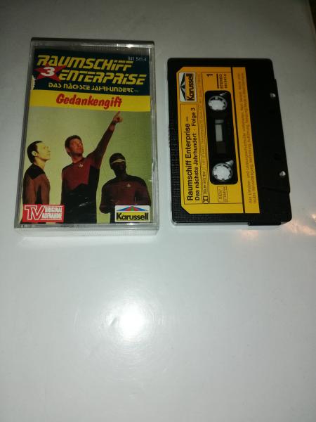 Raumschiff Enterprise Folge 3 Gedankengift Schwarz mit Gelben Aufkleber 841541-4 Karussell