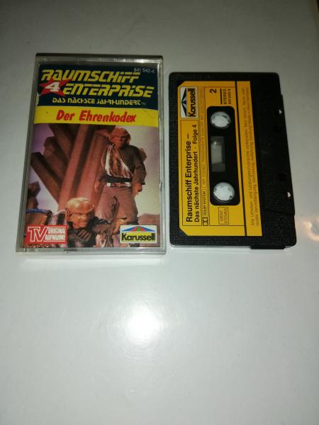 Raumschiff Enterprise Folge 4 Der Ehrenkodex Schwarz mit Gelben Aufkleber 841542-4 Karussell