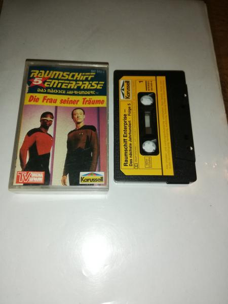 Raumschiff Enterprise Folge 5 Die Frau seiner Träume Schwarz mit Gelben Aufkleber 841543-4 Karussell