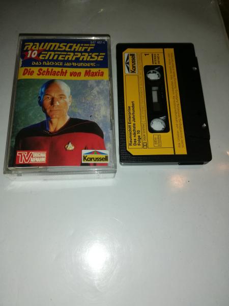 Raumschiff Enterprise Folge 10 Die Schlacht von Maxia Schwarz mit Gelben Aufkleber 847467-4 Karussell