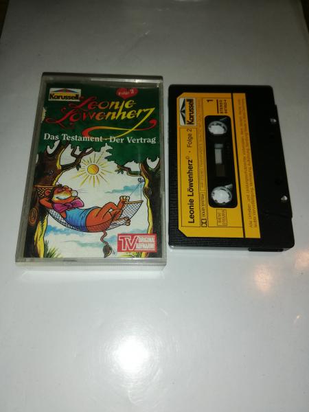 Leonie Löwenherz Folge 2 Das Testament/Der Vertrag Schwarz mit Gelben Aufkleber 847652-4 Karussell