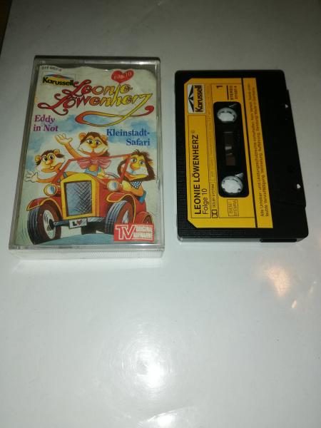 Leonie Löwenherz Folge 10 Eddy in Not/Kleinstadtsafari Schwarz mit Gelben Aufkleber 511687-4 Karussell