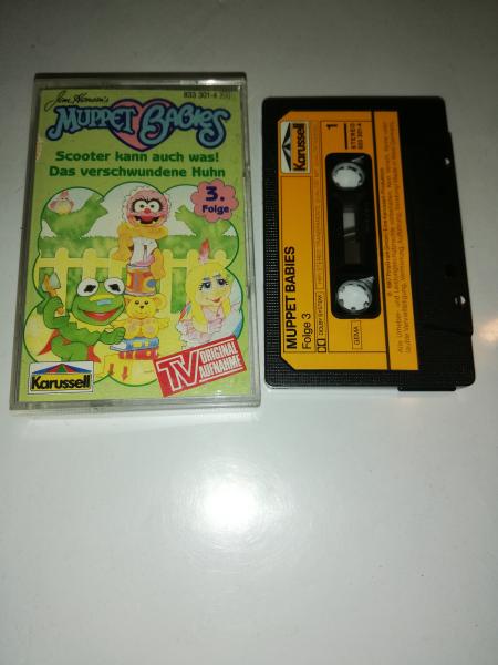 Die Muppet Babies Folge 3 Scooter kann auch was!/Das verschwundene Huhn Schwarz mit Gelben Aufkleber 833301-4 Karussell
