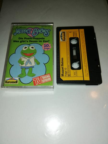 Die Muppet Babies Folge 10 Die Musik-Muppets/Was gibt`s neues im Zoo Schwarz mit Gelben Aufkleber 833924-4 Karussell