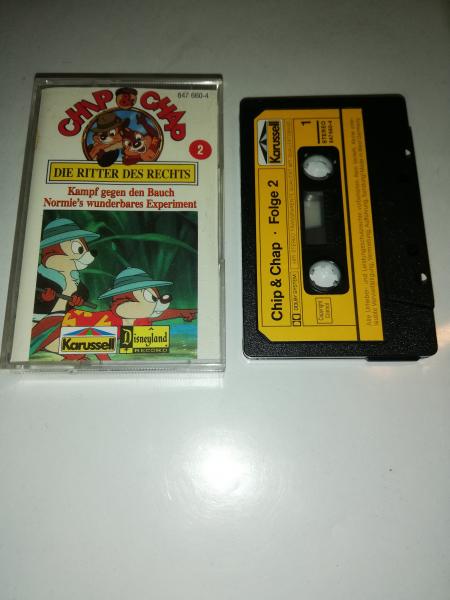 Chip und Chap Folge 2 Kampf gegen den Bauch/Normies`s wunderbares Experiment Schwarz mit Gelben Aufkleber 847660-4 Karussell