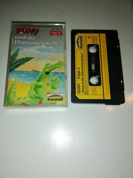 Dony Folge 3 und die Diamantendiebe Schwarz mit Gelben Aufkleber 847584-4 Karussell