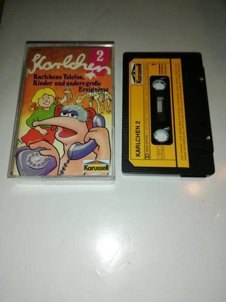 Karlchen Folge 2 Karlchens Telefon. Kinder und andere große Ereignisse Schwarz mit Gelben Aufkleber 843585-4 Karussell