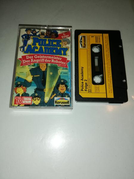 Police Academy Folge 2 Der Geistermeister/Der Angriffder Roboter Schwarz mit Gelben Aufkleber 843506-4 Karussell