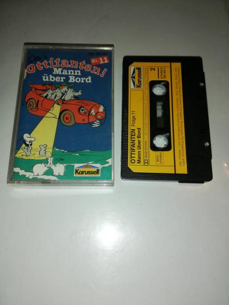 Ottifanten Folge 11 Mann über Bord Schwarz mit Gelben Aufkleber 839460-4 Karussell