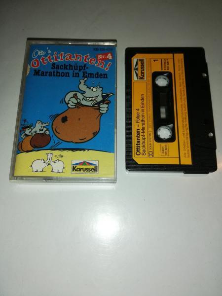 Ottifanten Folge 4 Sackhüpf-Marathon in Emden Schwarz mit Gelben Aufkleber 835926-4 Karussell