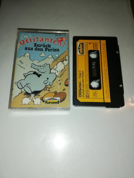 Ottifanten Folge 3 Zurück aus den Ferien Schwarz mit Gelben Aufkleber 835925-4 Karussell