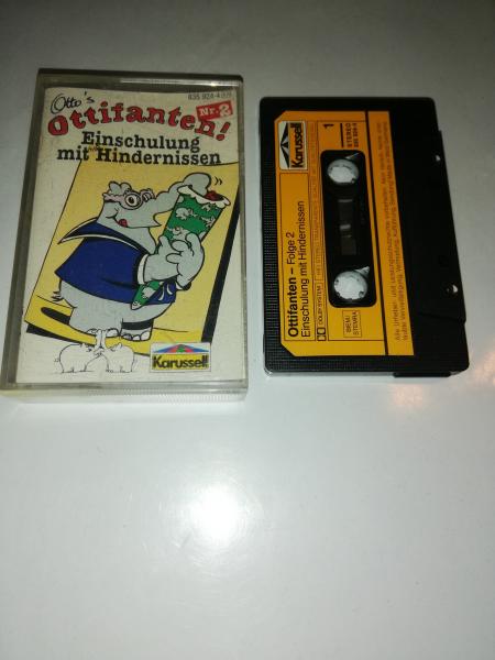 Ottifanten Folge 2 Einschulung mit Hindernissen Schwarz mit Gelben Aufkleber 835924-4 Karussell