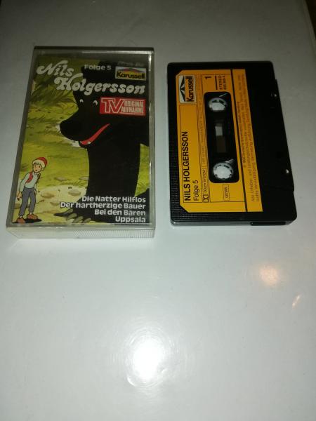 Nils Holgersson Folge 5 Schwarz mit Gelben Aufkleber 833368-4 Karussell