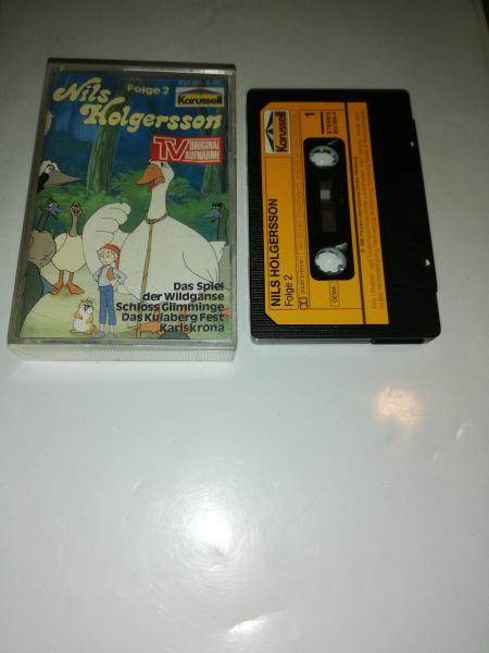 Nils Holgersson Folge 2 Schwarz mit Gelben Aufkleber 833365-4 Karussell