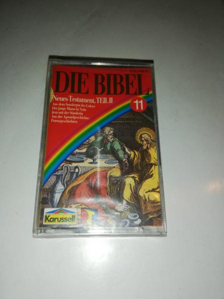Die Bibel 11 Neues Testament Teil 2 Schwarz mit Gelben Aufkleber 513093-4 Karussell Originalverpackt
