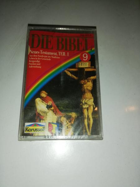 Die Bibel 9 Neues Testament Teil 1 Schwarz mit Gelben Aufkleber 513091-4 Karussell Originalverpackt