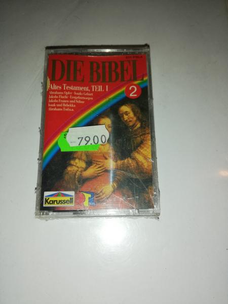 Die Bibel 2 Altes Testament Teil 1 Schwarz mit Gelben Aufkleber 511915.4 Karussell Originalverpackt