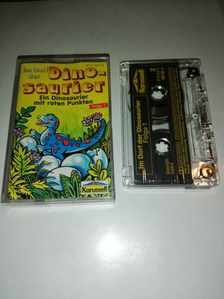 Im Dorf der Dinosaurier Folge 1 Ein Dinosaurier mit roten Punkten Transparent 513321-4 Karussell