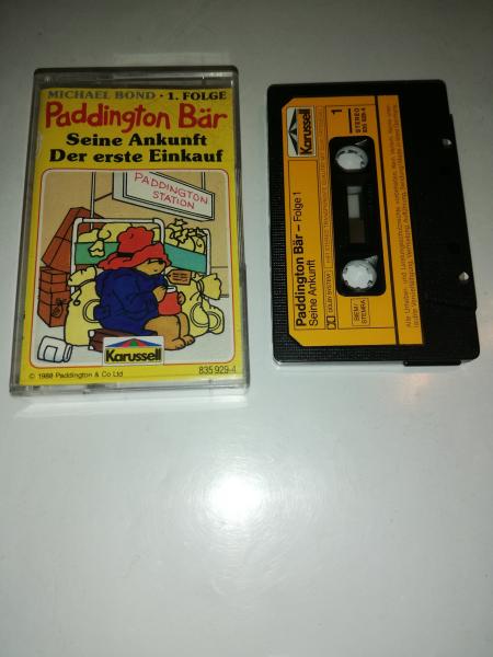 Paddington Bär Folge 1 Seine Ankunft/Der erste Einkauf Schwarz mit Gelben Aufkleber 835929-4 Karussell