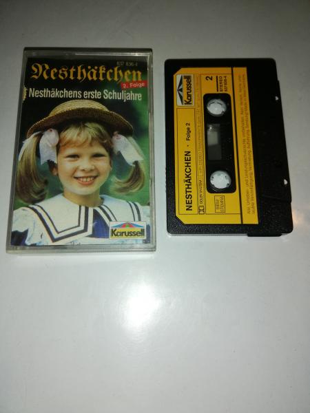 Nesthäkchen Folge 2 Nesthäkchens erste Schuljahre Schwarz mit Gelben Aufkleber 837836-4 Karussell