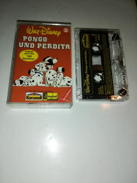 Pongo und Perdita Transparent mit Gelben Druck 47052.6 Karussell Disneyland