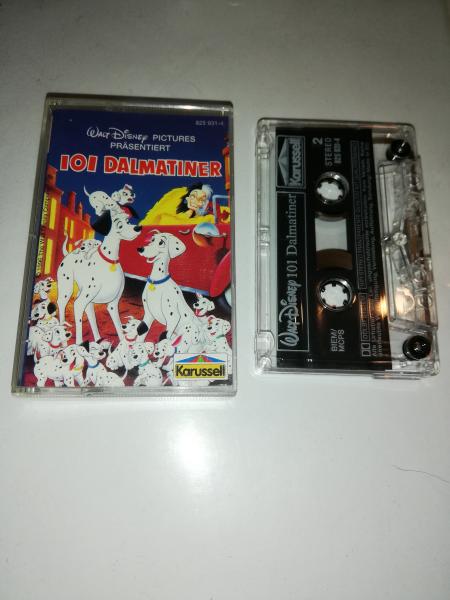 101 Dalmatiner Transparent mit Weißen Druck 825931-4 Walt Disney Records