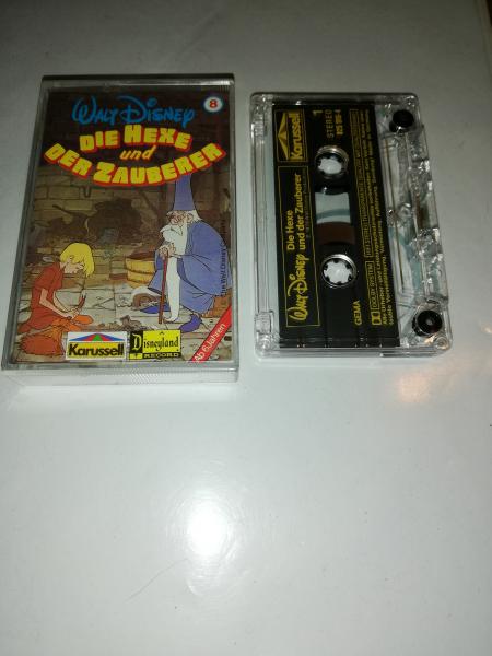 Die Hexe und der Zauberer Nr.8 Transparent mit Gelben Druck 825916-4 Karussell Disneyland