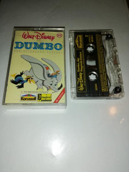Dumbo Nr.25 Transparent mit Gelben Druck 825932-4 Karussell Disneyland