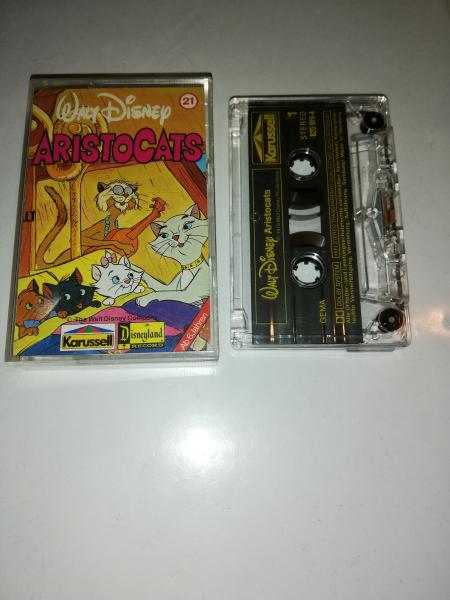 Aristocats Nr.21 Transparent mit Gelben Druck 825919-4 Karussell Disneyland