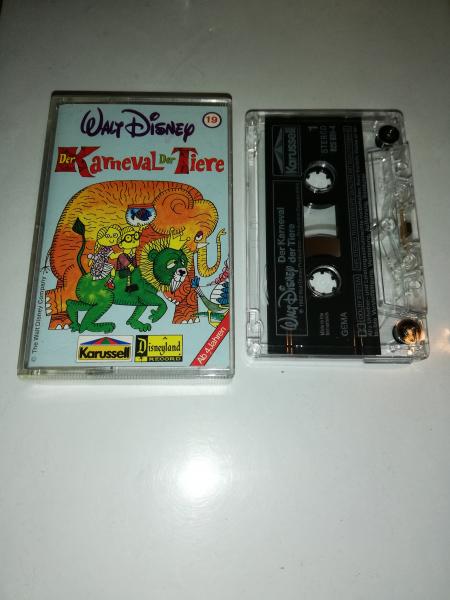 Der Karneval der Tiere Nr.19 Transparent mit Weißen Druck 825935-4 Karussell Disneyland